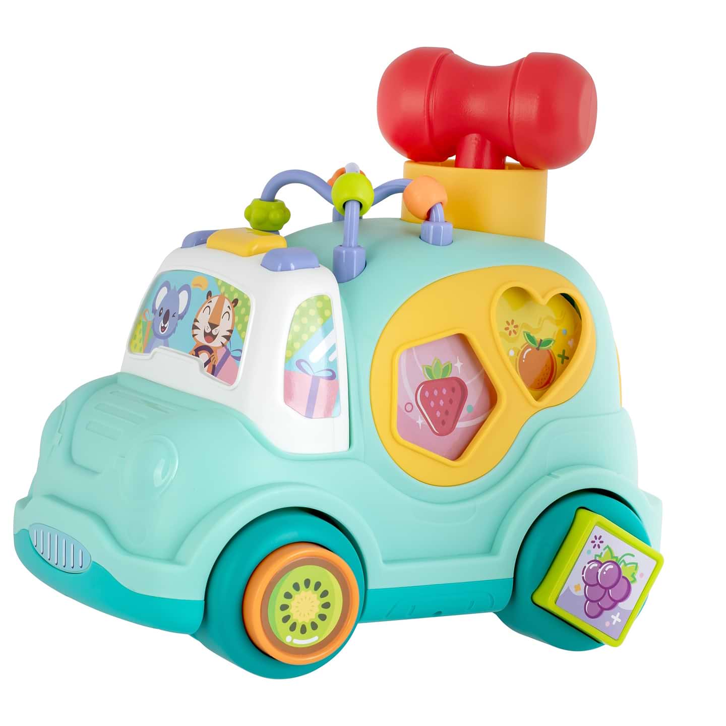 Інтерактивний сортер Baby Team Машинка-сортер (8647)