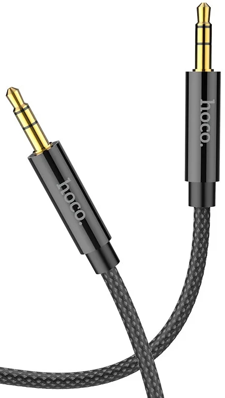 Кабель 3.5 мм -3.5 мм HOCO UPA19 AUX 2m Black (6931474759894)