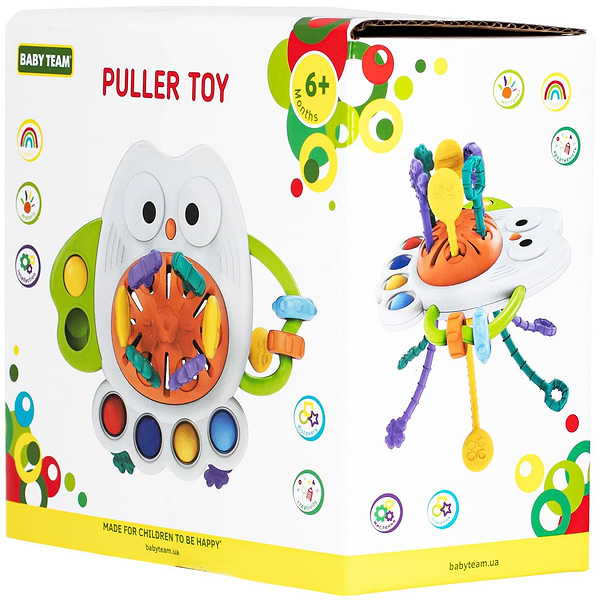Фото - Погремушка Baby Team Вытягайка (8683)