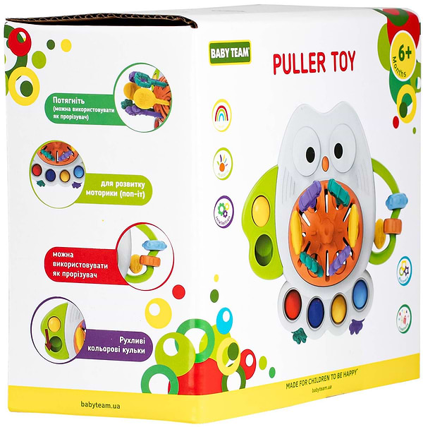Фото - Погремушка Baby Team Вытягайка (8683)