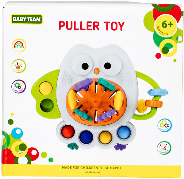 Фото - Погремушка Baby Team Вытягайка (8683)