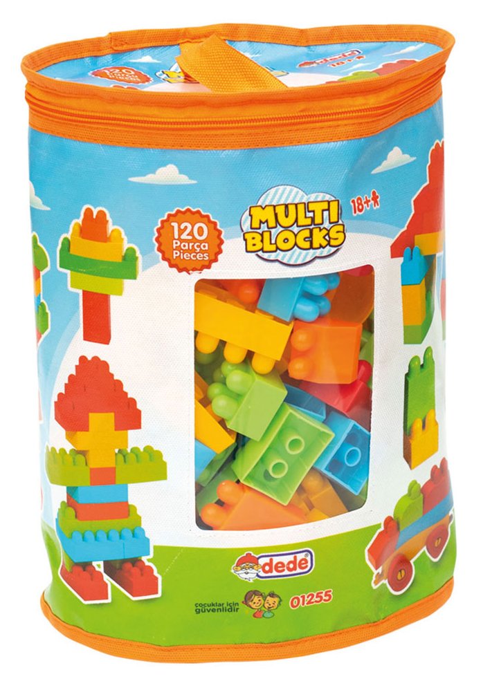 Фото - Пластиковый конструктор dede 120 эл. (01255)