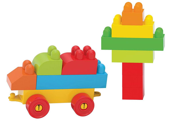 Фото - Пластиковый конструктор dede 120 эл. (01255)