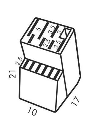 Фото - Подставка для ножей tescoma 869508