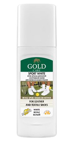 Фото - Краска для обуви Goldcare спорт.обувь д/кожи и текстиля 75 мл белый (8697704020537)