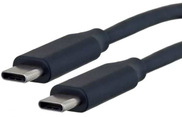 Фото - Кабель синхронизации данных Kingda USB 2.0 Type-C M-M, 1,8 м 60W Black (KD-UCUC3002-1.8m)