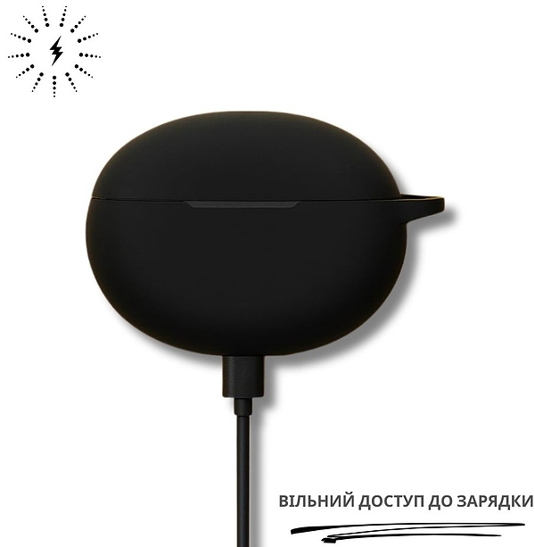 Фото - Чехол для наушников BeCover Silicon for OnePlus Buds Pro 3 Black (714835)