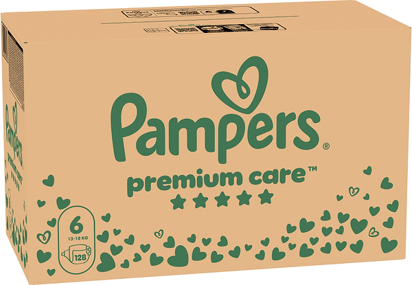 Фото - Одноразовые подгузники Pampers Premium Care Размер 6 (13-18 кг), 128 шт. (80789191)