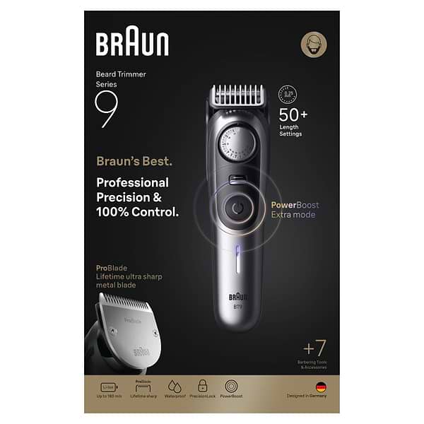 Фото - Триммер универсальный Braun Beard Trimmer Series 9 BT9520 типа 5808