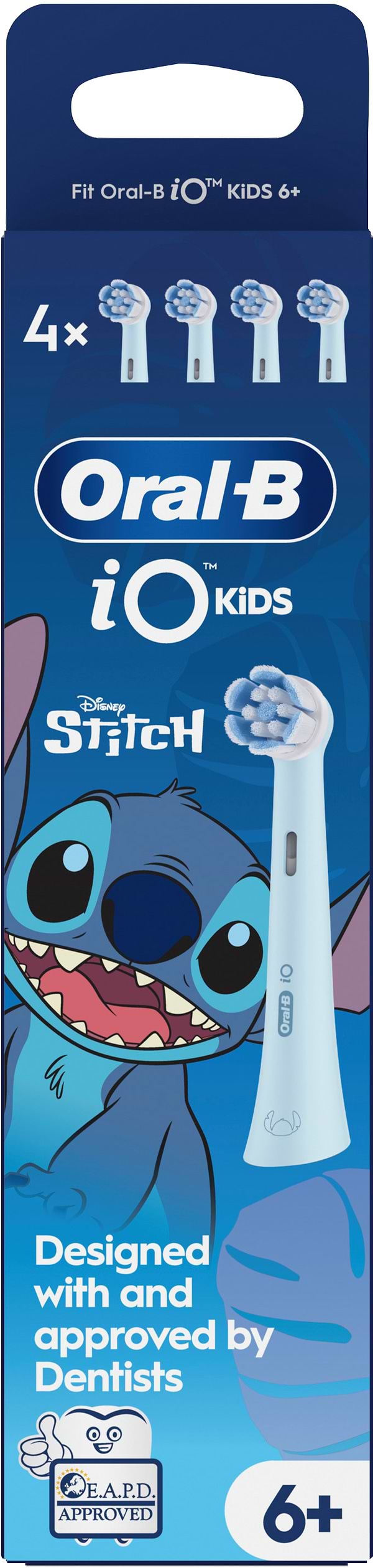 Фото - Насадка для зубної щітки Oral-B iO Kids "Disney Стіч" 4 шт.