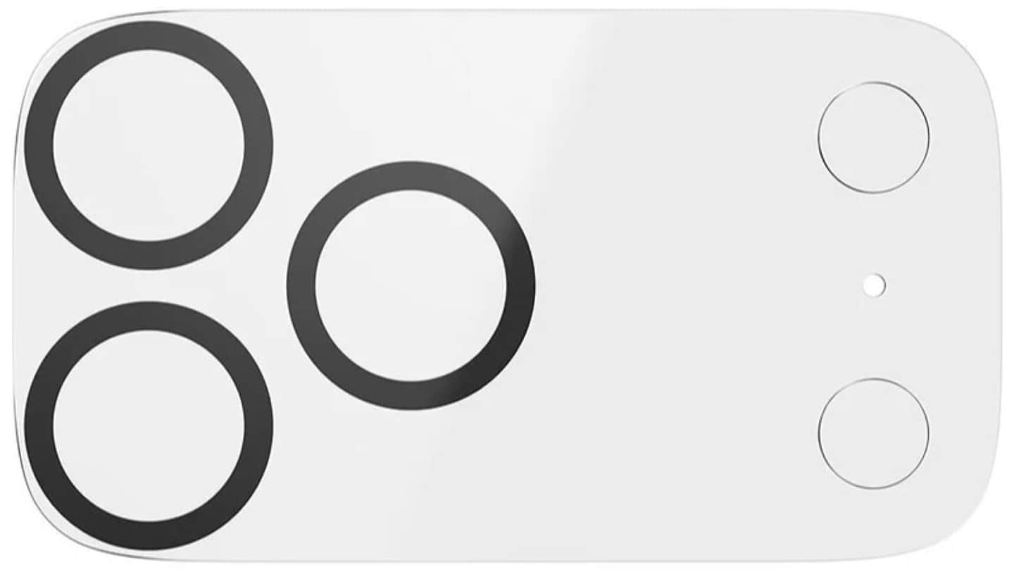 Защитное стекло для смартфона Armorstandart для камери ArmorStandart Flat for Apple iPhone 17 Pro Max Clear (ARM87054)