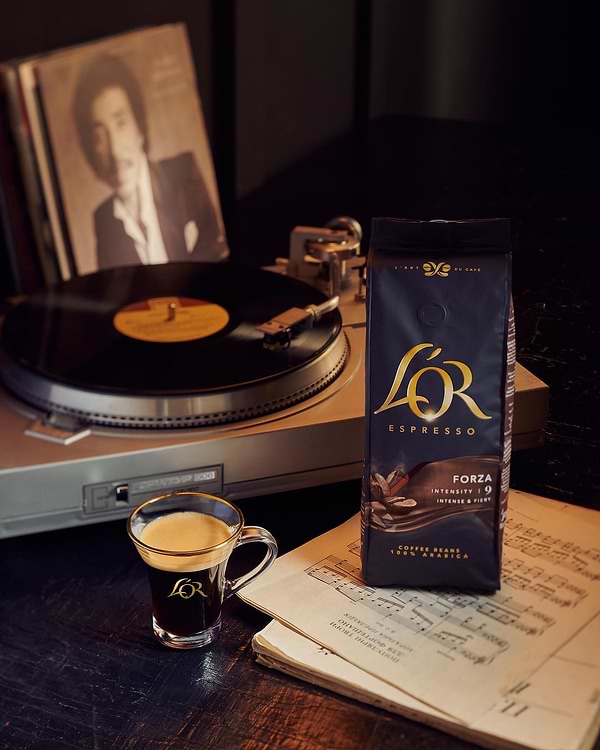 Фото - Кава в зернах L`OR Espresso Forza 500г