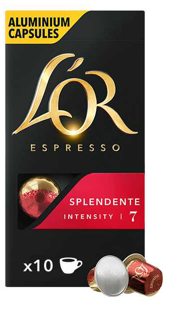 Фото - Кофе в капсулах L`OR Espresso Splendente №7 (10x52г) 520г