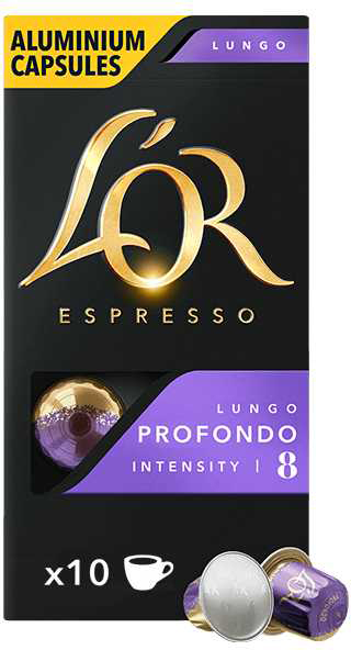 Фото - Кофе в капсулах L`OR Lungo Profondo №8 (10x52г) 520г