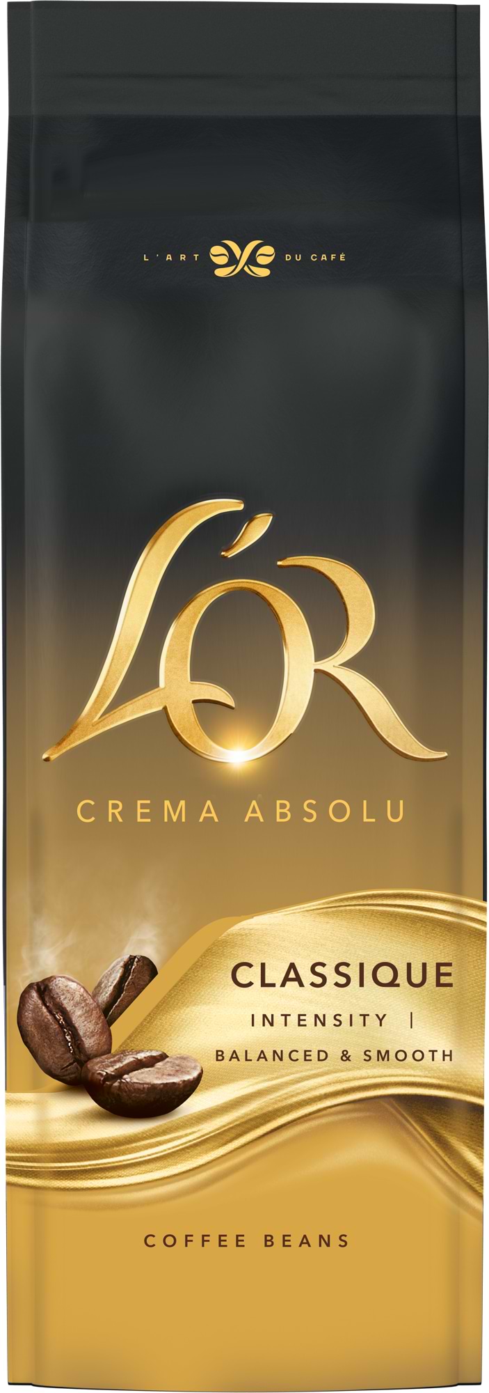 Кава в зернах L`OR Crema Absolute Classic 500г - Фото 1