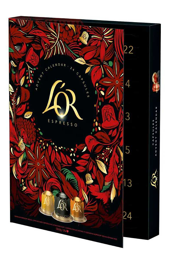 Фото - Кава в капсулах L`OR Адвент календар 2025 24х9