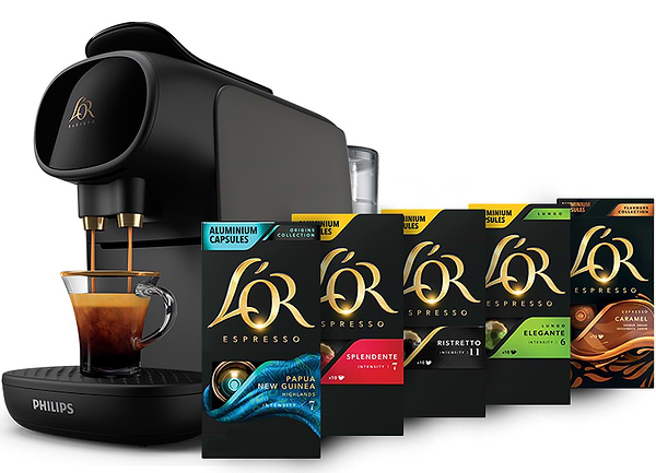 Фото - Уценка - Кофеварка капсульная Philips L'OR BARISTA Sublime (LM9012/60) + дегустационный сет кофе в капсулах L'OR (50 капсул) (8711000683965)