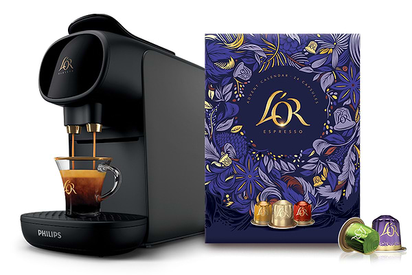 Фото - Кофеварка капсульная Philips L’OR Barista Sublime + Адвент Календарь L’OR (Набор 24 капсулы)