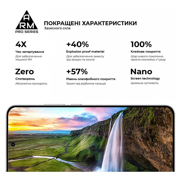 Фото - Захисне скло для смартфону Armorstandart Pro for OPPO Reno14 Pro 5G (ARM87131)