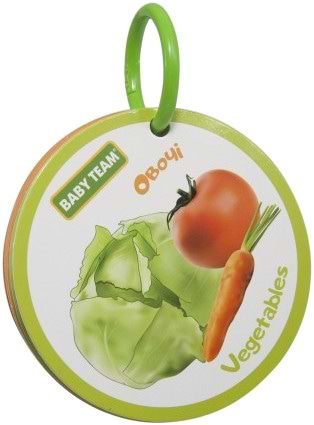 Фото - Книжка-игрушка Baby Team Фрукты-овощи (8730)