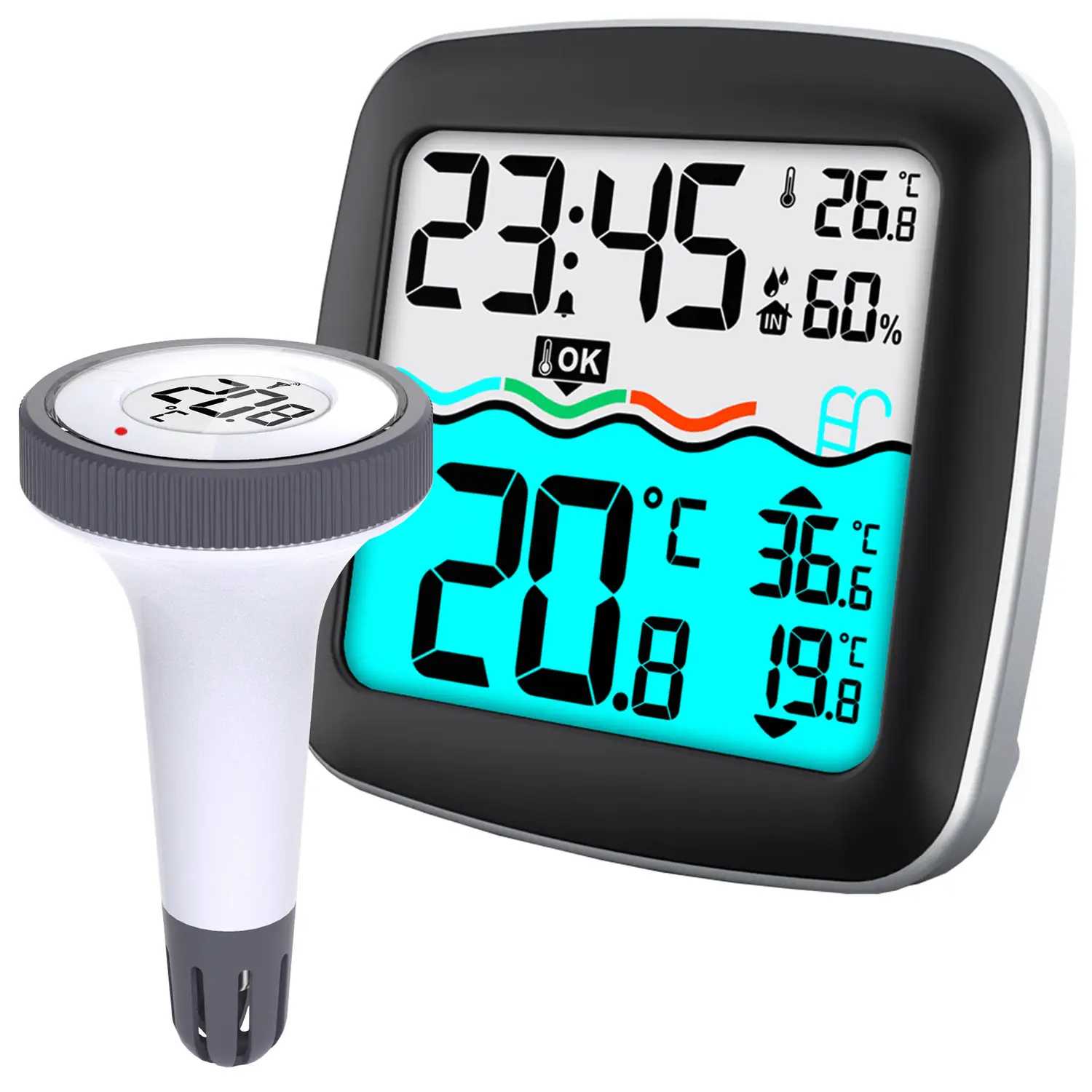 Термогигрометр Technoline WS9059 Black