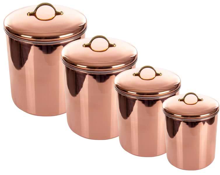 Набор емкостей для сыпучих Lefard 4 шт. (874-025)