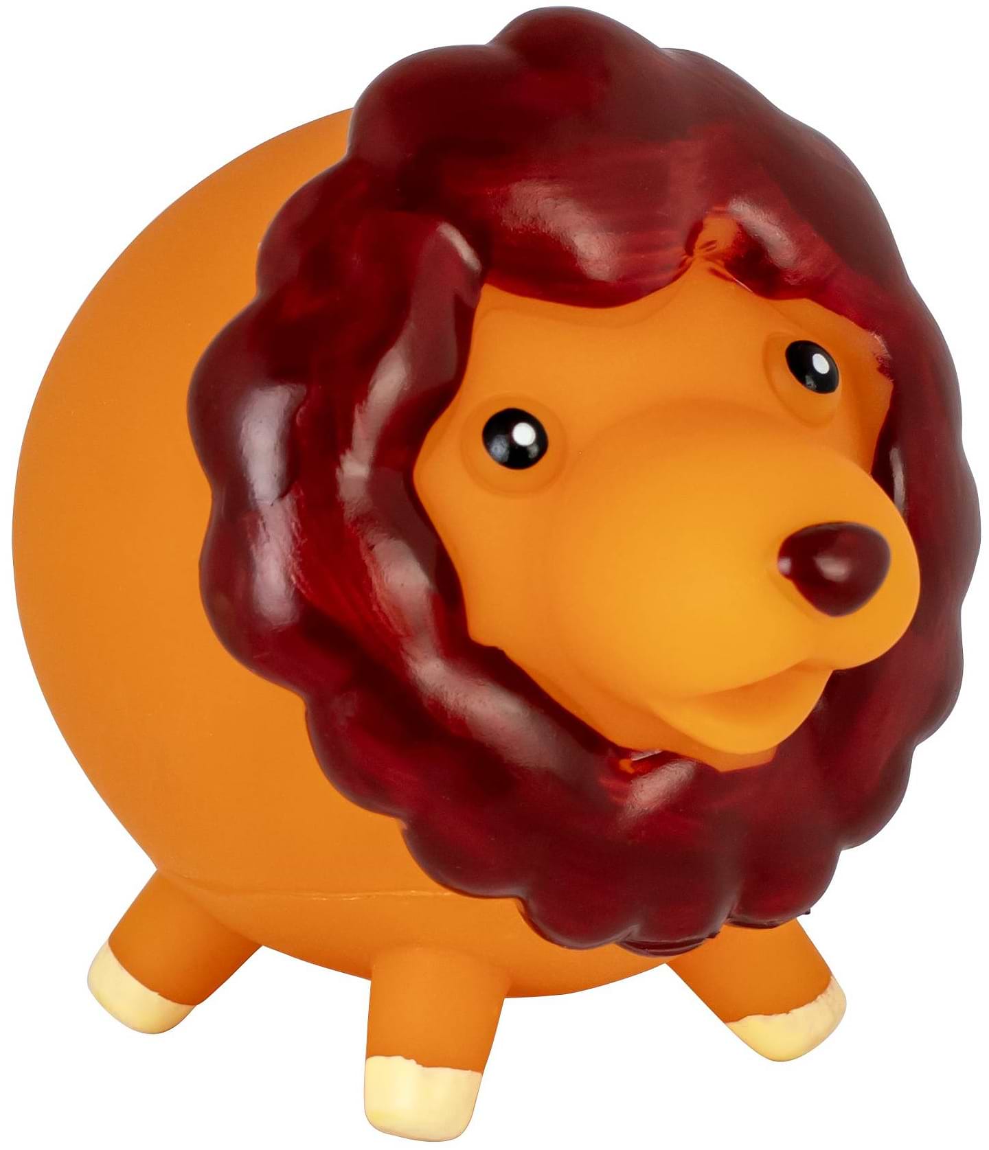 Іграшка для ванної Baby Team Веселі тваринки з бризкалкою (8750_лев)