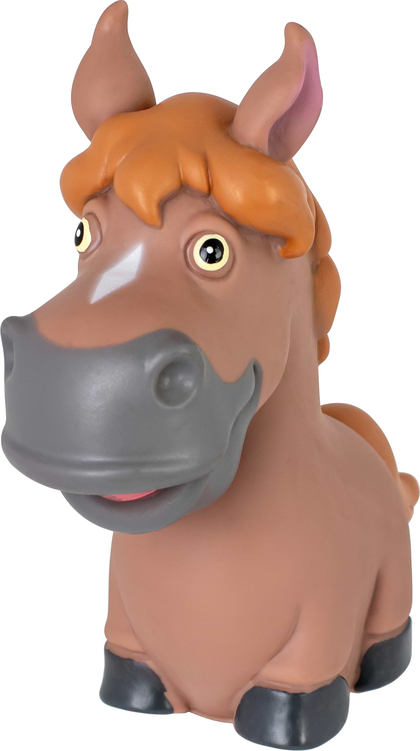 Іграшка для ванної Baby Team Тварини ферми конячка (8753_конячка коричнева)