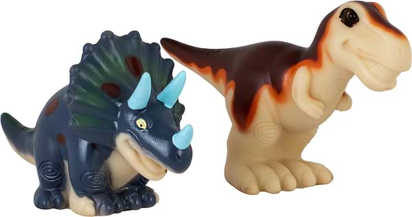 Фото - Игрушка для ванной Baby Team Динозавры 2 шт. (8757_набір з тиранозавром)