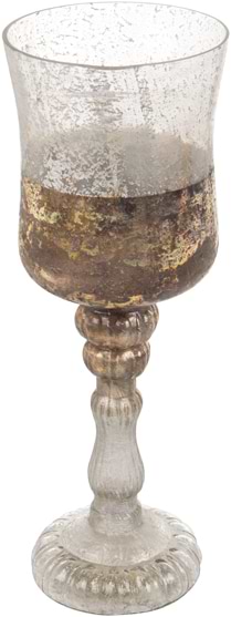 Подсвечник Lefard 32x11 см серый (876-070) - Фото 1