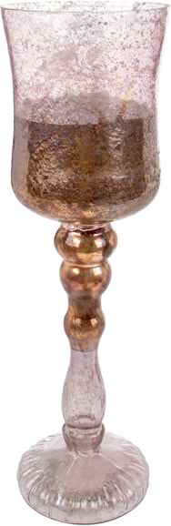 Подсвечник Lefard 38x11 см розовый (876-073) - Фото 1