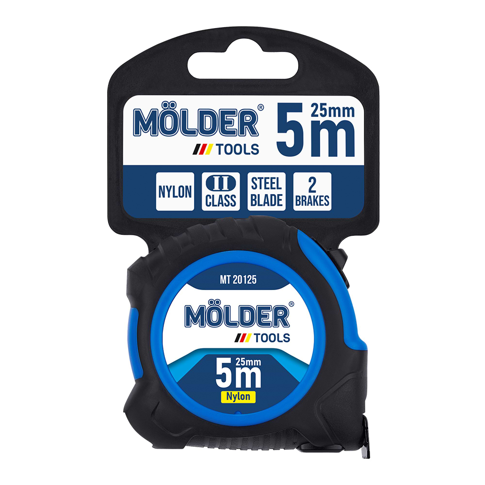 Рулетка Molder 25мм (MT20125)