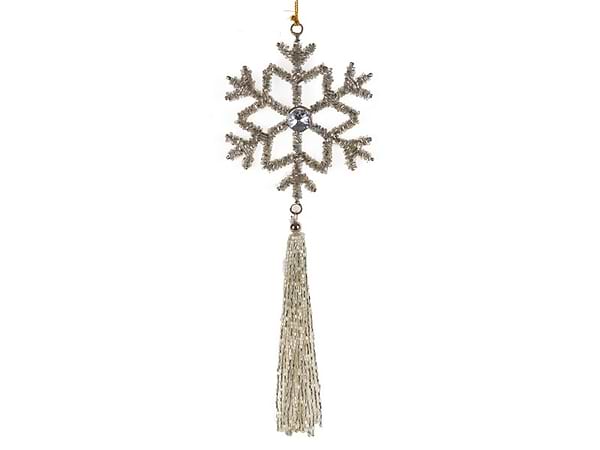 Фото - Ялинкова іграшка Lefard 10 см серебро + 15 см (877-062)