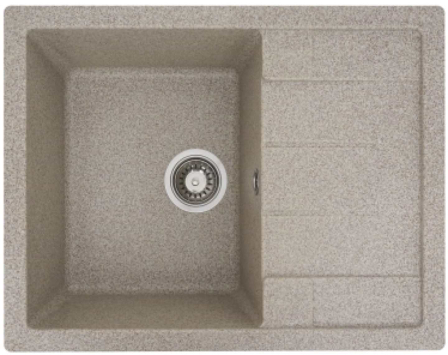 Мойка кухонная VALESO 6550 INTENSO матовая Карамель