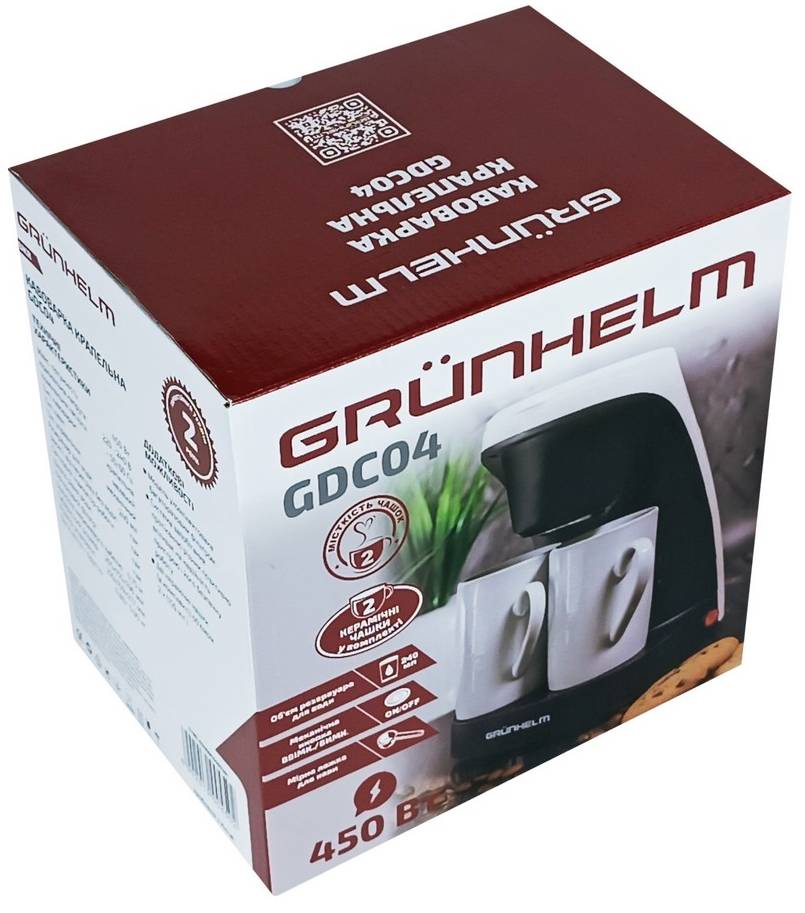 Фото - Кавоварка крапельна Grunhelm GDC-04