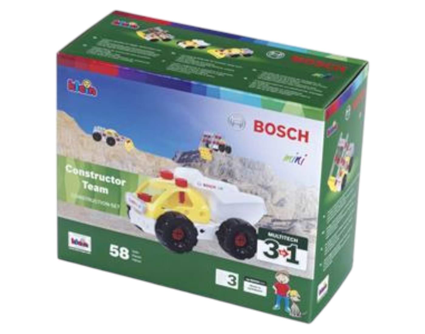 Пластиковий конструктор Klein Bosch Mini Машини 58 деталей (8792)