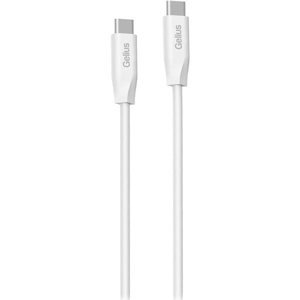 Фото - Сетевое зарядное устройство Gelius Elevaro GP-HC065 65W USB+2Type-C (QC/PD/PPS) +кабель One Type-C to Type-C White (101369)