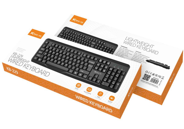 Фото - Клавиатура проводная XTRIKE ME KB-229UA