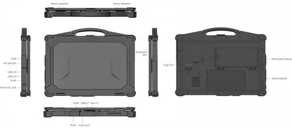 Фото - Ноутбук AGN x15A (AGN_x15A_i7_12Th_32_512) Black