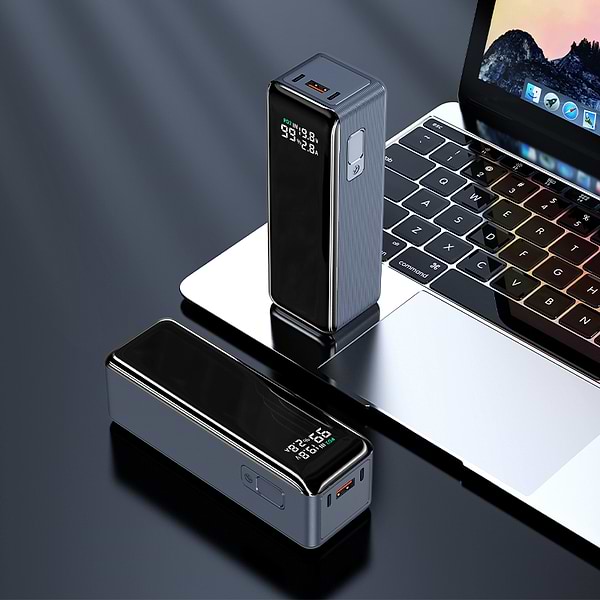 Фото - Батарея мобильная ATRIA Powerbank USB-C 30000mAh 160W (WPD-160S)