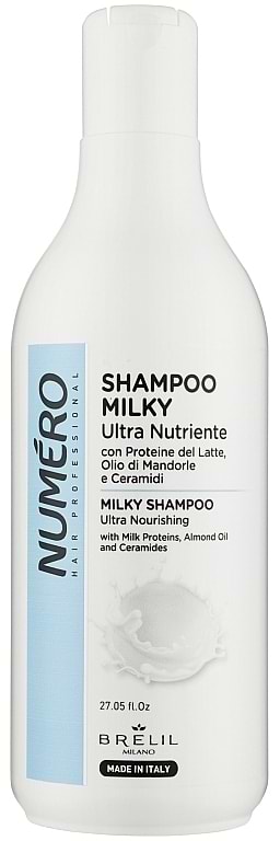 Шампунь женский Numero MILKY ультра питательный 800 мл (8011935088041)