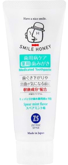 Зубна паста Smile Honey AS терпкий эффект 120 г (4582118954216)
