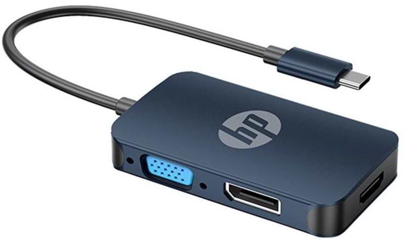 Перехідник HP USB 3.1 Type-C --> HDMI/VGA/DP (DHC-CT200)