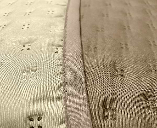 Фото - Покривало полуторне Zastelli Warm Sand / Vanilla двостороннє паяне 145х210 см (21472)