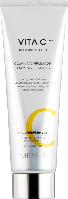 Пінка для вмивання Missha Vita C Plus Clear Complexion 120 мл (8809643523479)