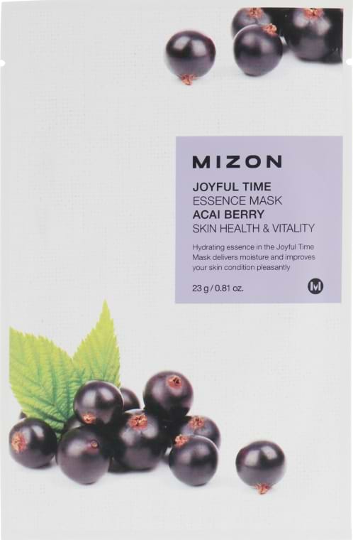 Маска для лица Mizon Joyful Time Essence Ягоды асаи 23 мл (8809663752408)