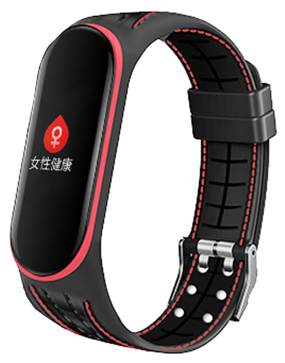 Ремінець для фітнес-браслету BeCover Lattice Style for Xiaomi Mi Smart Band 5 Red (705162)