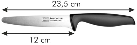 Фото - Нож кухонный tescoma 881207 Precioso для бутербродов 12 см