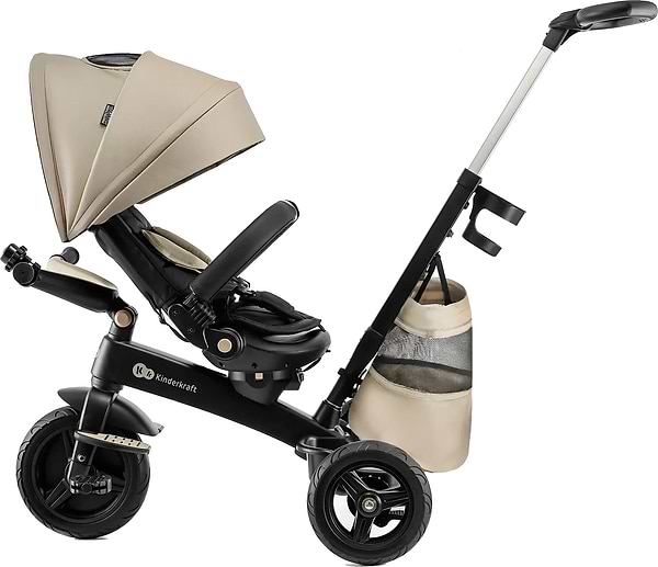 Фото - Трёхколёсный велосипед Kinderkraft Easytwist Beige (KREASY00BEG0000)