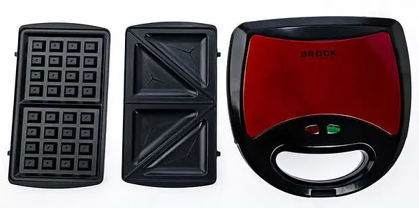 Фото - Бутербродниця BROCK SSM 2003 RD Фото - Бутербродниця BROCK SSM 2003 RD